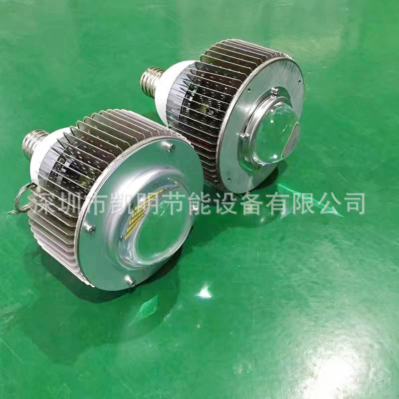 吊顶工矿灯 LED工矿灯80W 100W 120W 150W 工厂走道流水线吊灯示例图5