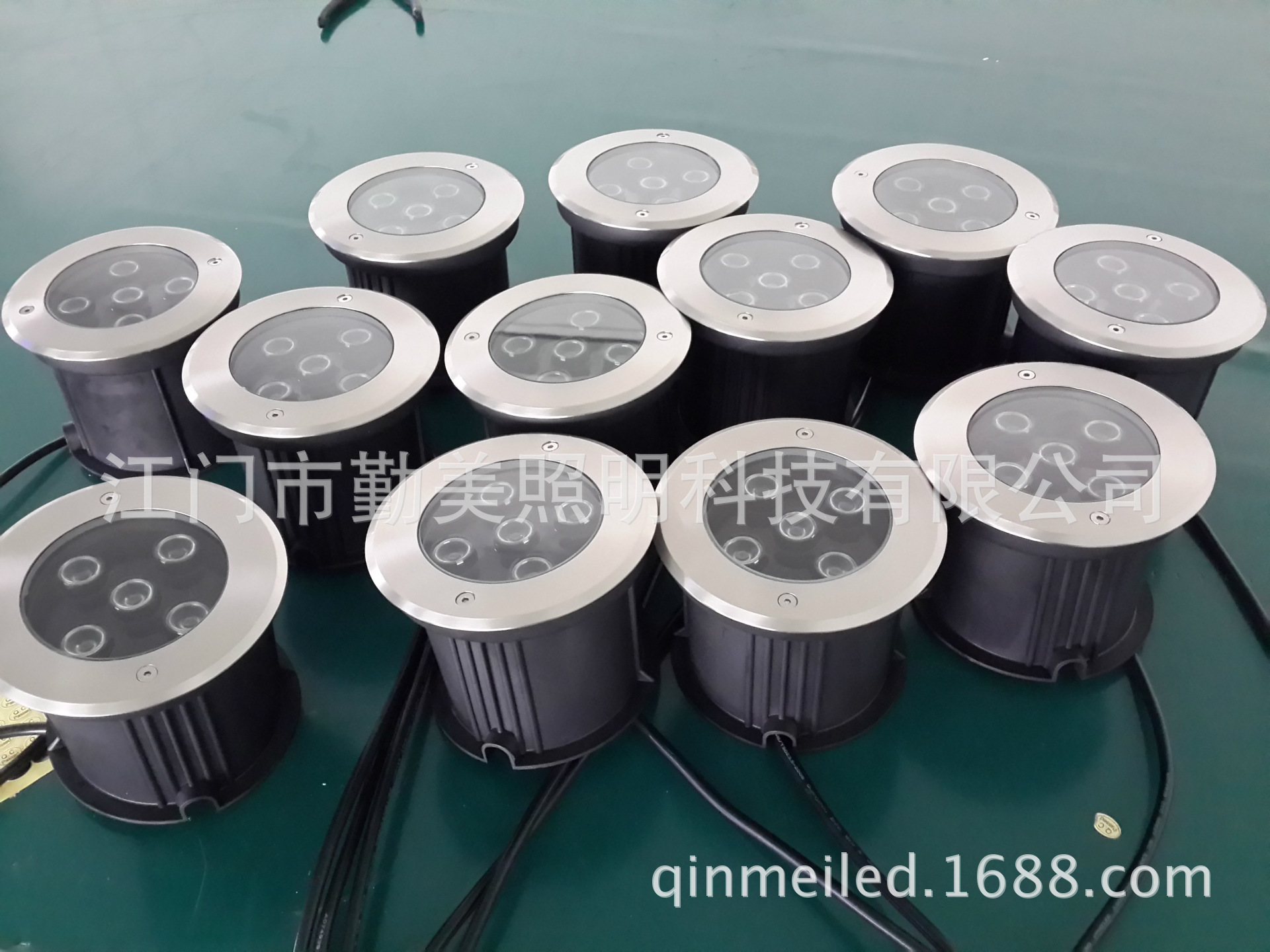 供应全不锈钢大功率LED3W水下埋地灯/嵌入式水池射灯示例图2