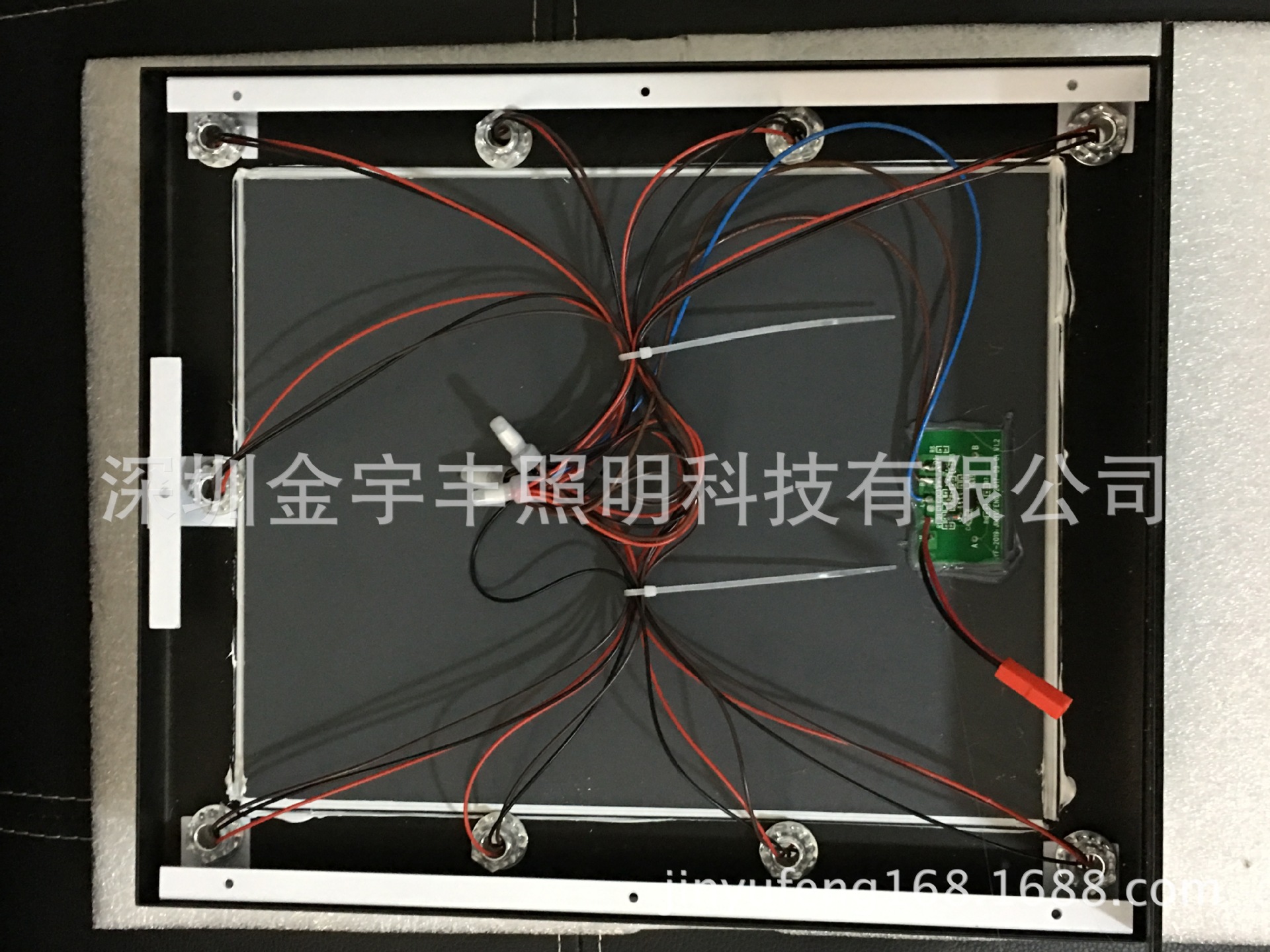 厂家供应 LED灯泡化妆镜 双色触屏触摸可调光开关 工艺精细示例图5