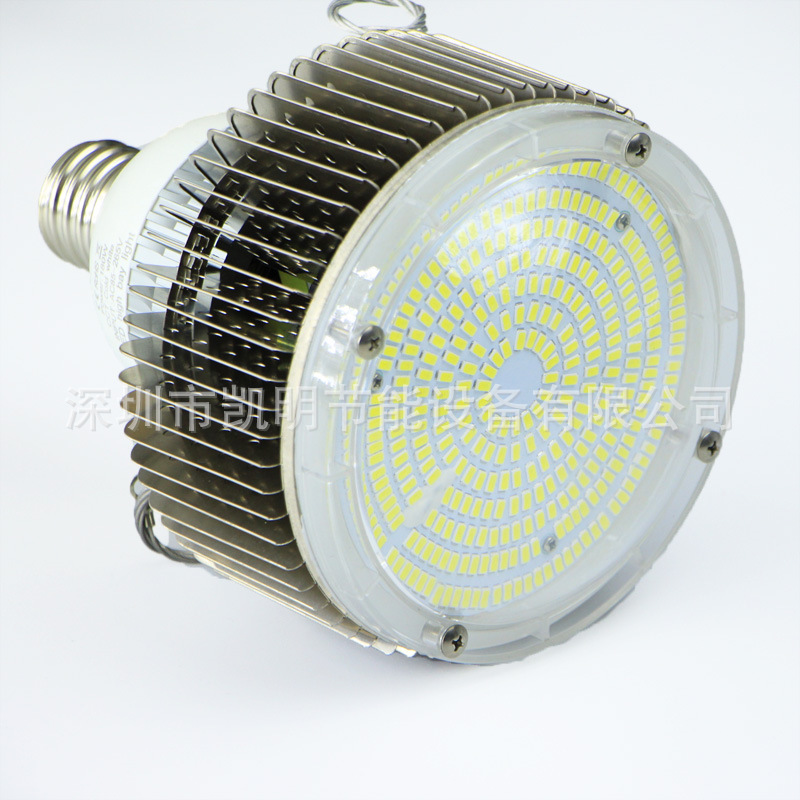 凯明牌E40口LED灯泡100瓦120瓦150瓦180瓦足功率防水LED球泡灯示例图5