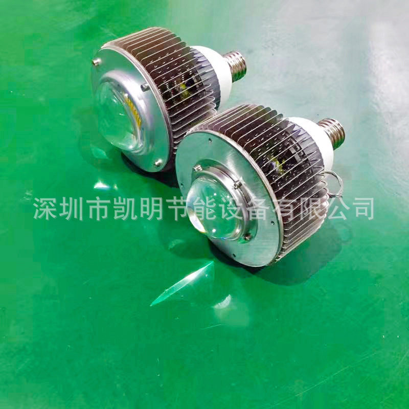 E39 E26 E27 E40LED工矿灯80W 100W 120W鳍片散热LED灯泡节能灯示例图2