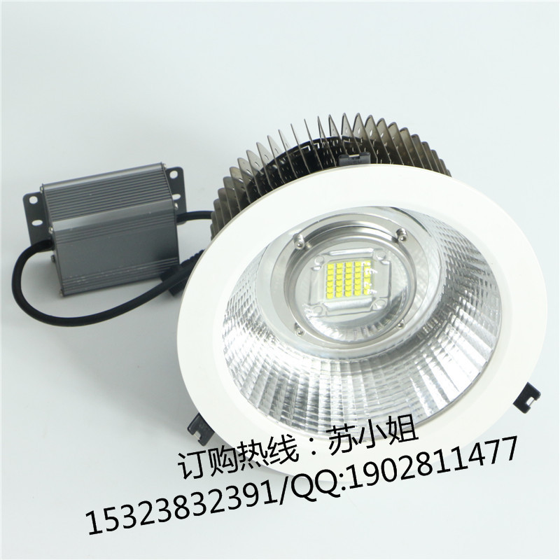 80WLED射灯价格 80W嵌入式筒灯示例图4
