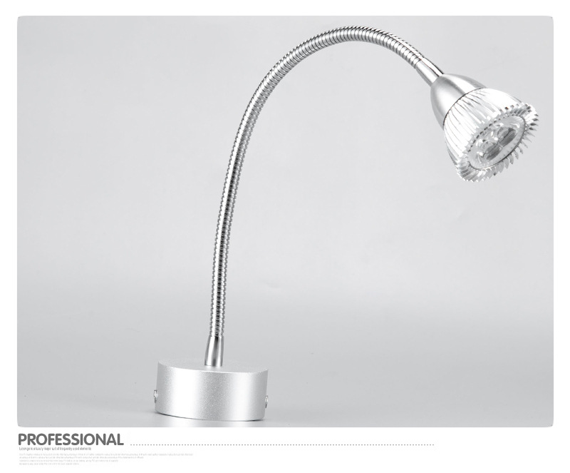 厂家生产直销弯管LED台灯 订单定制节能航天铝材台灯 阅读台灯示例图15