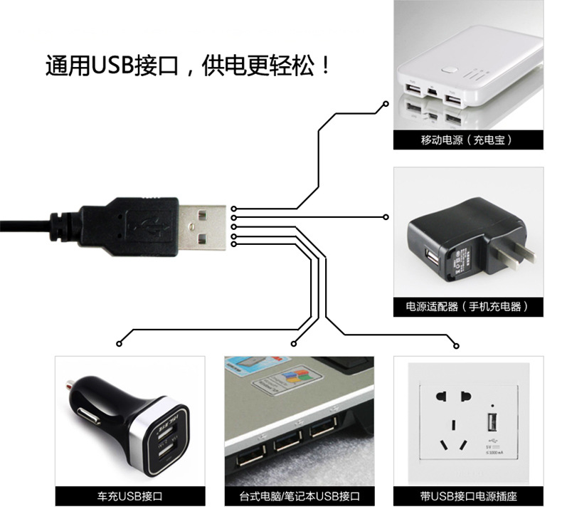 fonkin新款6W调光调色温led金属夹子护眼台灯 办公学习夹式台灯示例图13