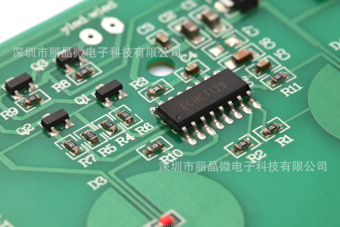 触摸开关线路板,LED台灯触摸调光开关,LED化妆镜PCBA定制厂家示例图7