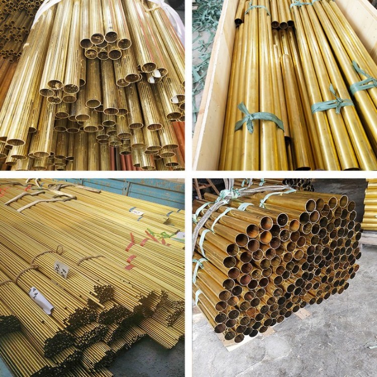 现货H65电极铜管 0.3-3.0 400/500mm毛细小电极黄铜管 打孔机用铜管示例图9