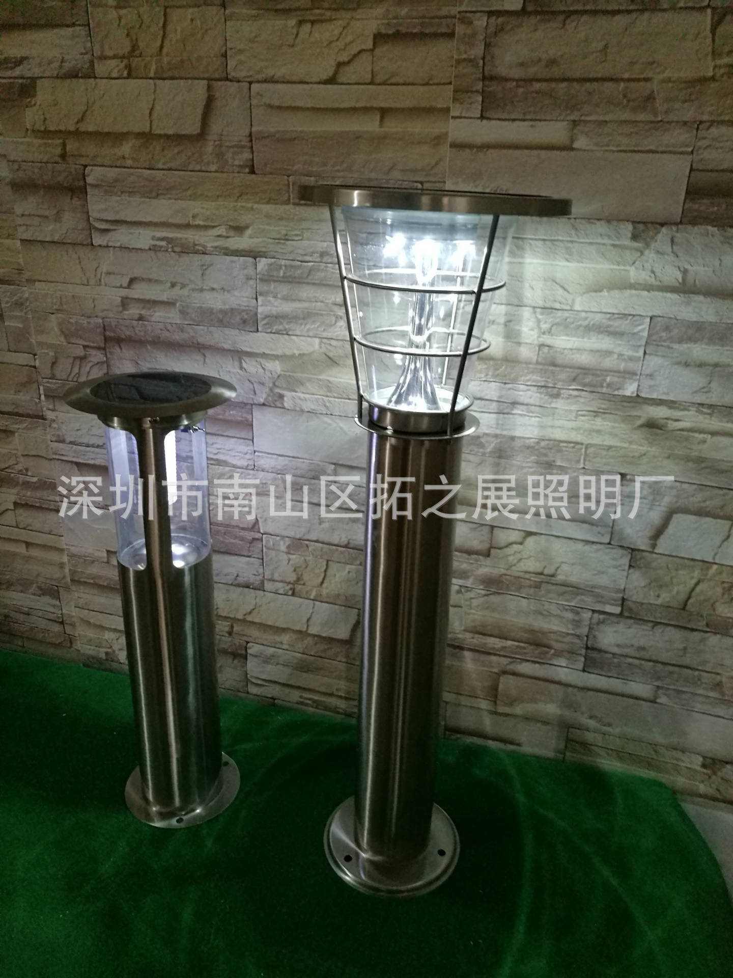 太阳能草坪灯 不锈钢草坪灯 LED草坪灯 压铸草坪灯 草坪户外示例图6