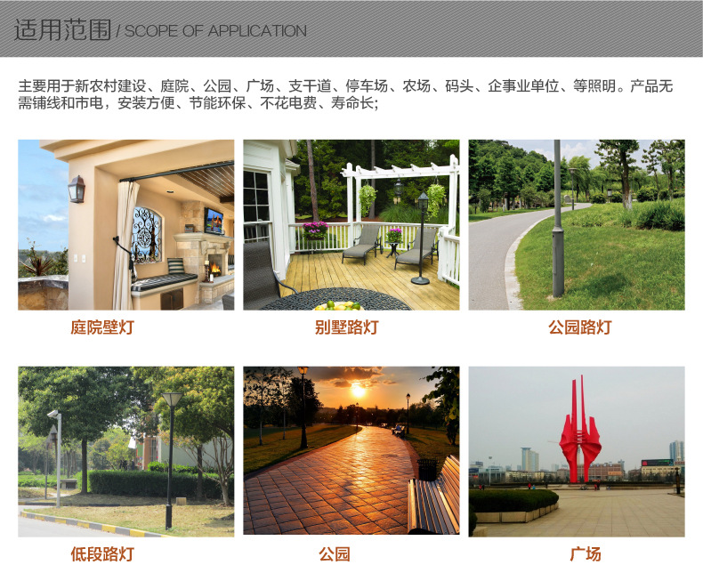 厂家直销 不锈钢草坪 草坪庭院灯  LED草坪灯 太阳能草坪灯示例图14