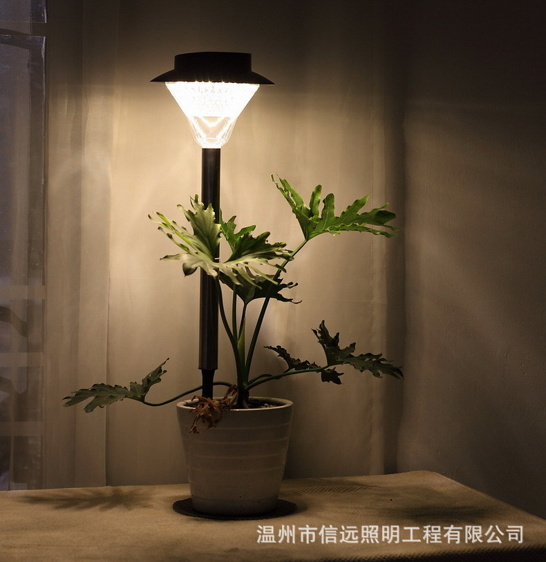 太阳能庭院灯太阳能草坪灯太阳能景观灯LED光源带电池示例图10