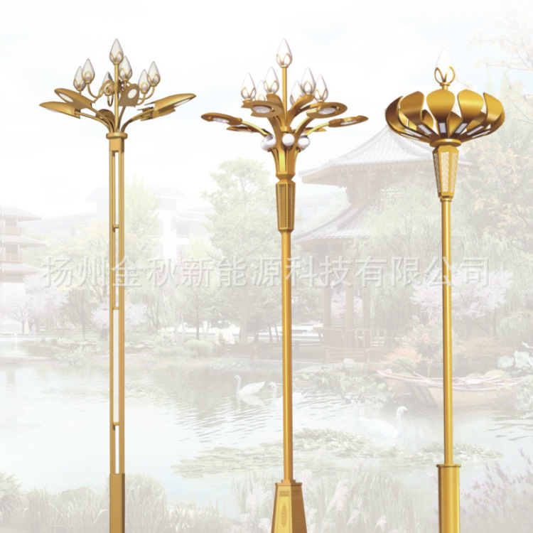 中式复古庭院灯小区别墅led庭院灯公园防水景观灯厂家直销现代道路庭院灯小区公园景观灯户外防水led庭院灯价格示例图25