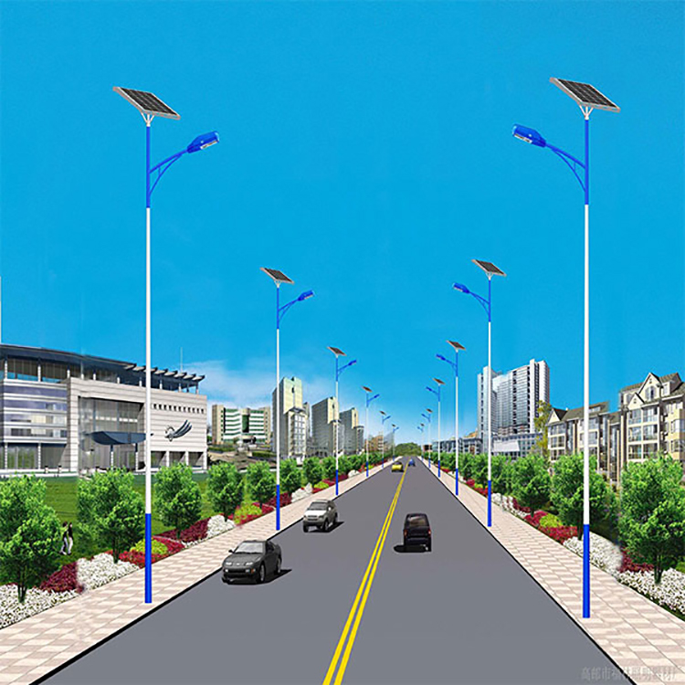 太阳能节能路灯生产厂家 金钟光电小区路灯 质量可靠