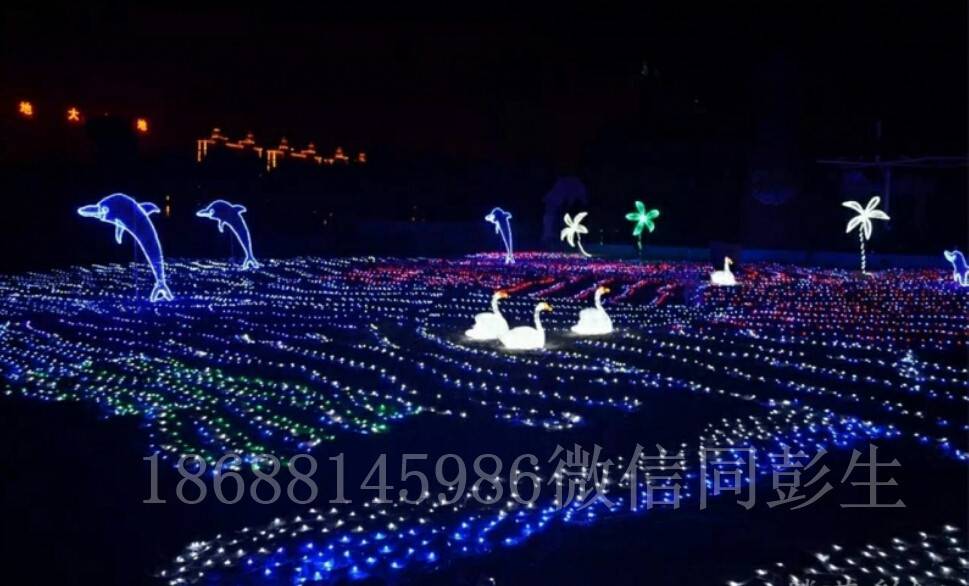 工厂直销 LED圣诞灯串 LED投光灯 户外景观灯