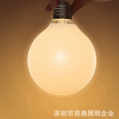 led单灯e27螺口镜前灯泡节能爱迪生照明光源暖白黄光灯龙珠泡球泡