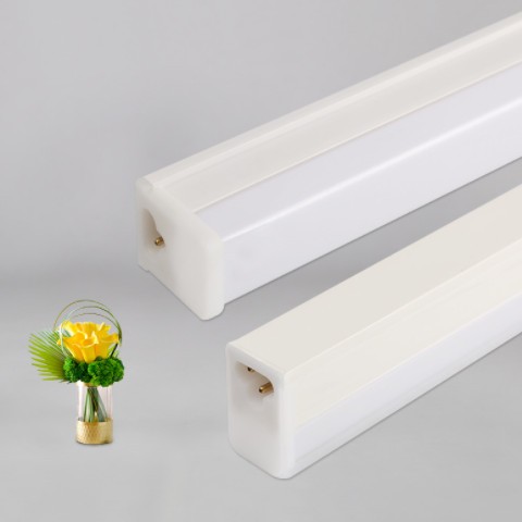 t5 t8一体化灯管办公室全塑支架灯家用节能光管全套led灯管批发图2