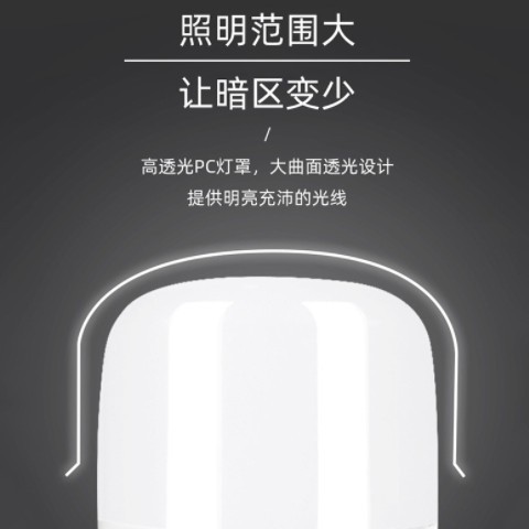 智能声光控led节能灯泡E27螺口楼道走廊雷达人体自动感应球泡灯图1