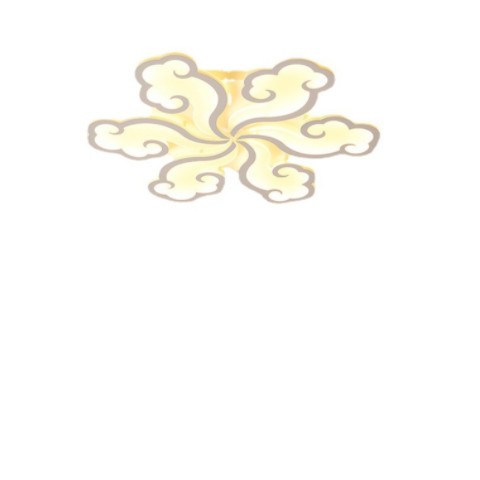 2023新款后现代简约led吸顶灯 花形亚克力创意卧室客厅灯吸顶灯图2