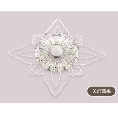 现代轻奢风 led过道灯走廊灯衣帽间玄关灯入户进门灯筒灯吊顶灯图2