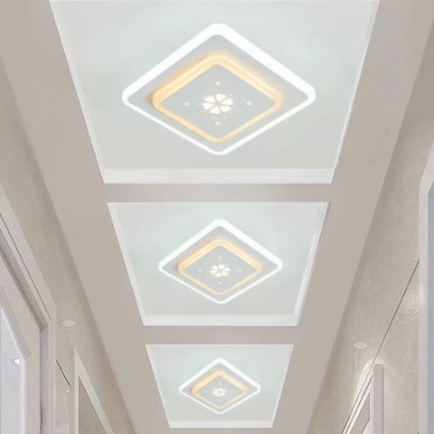 现代轻奢风 led过道灯走廊灯衣帽间玄关灯入户进门灯筒灯吊顶灯图1