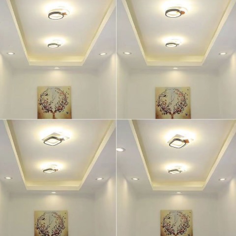 现代轻奢风 led过道灯走廊灯衣帽间玄关灯入户进门灯筒灯吊顶灯图1