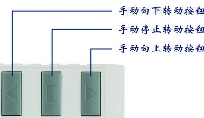 智能窗帘控制模块按键说明