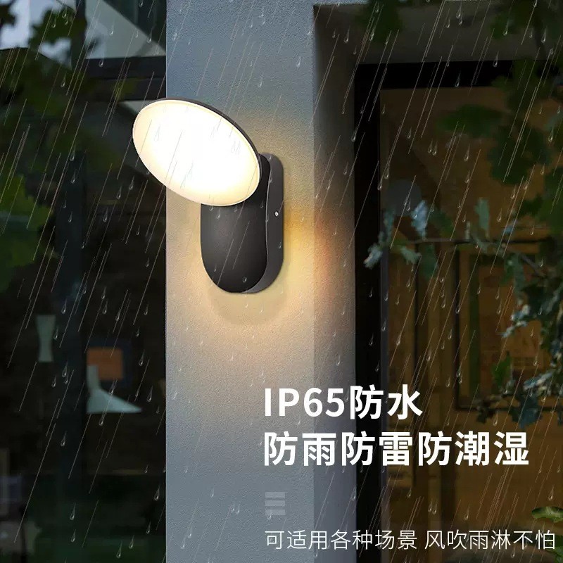 北欧超亮简约led户外壁灯大门室外防水外墙灯别墅花园阳台露台灯图3