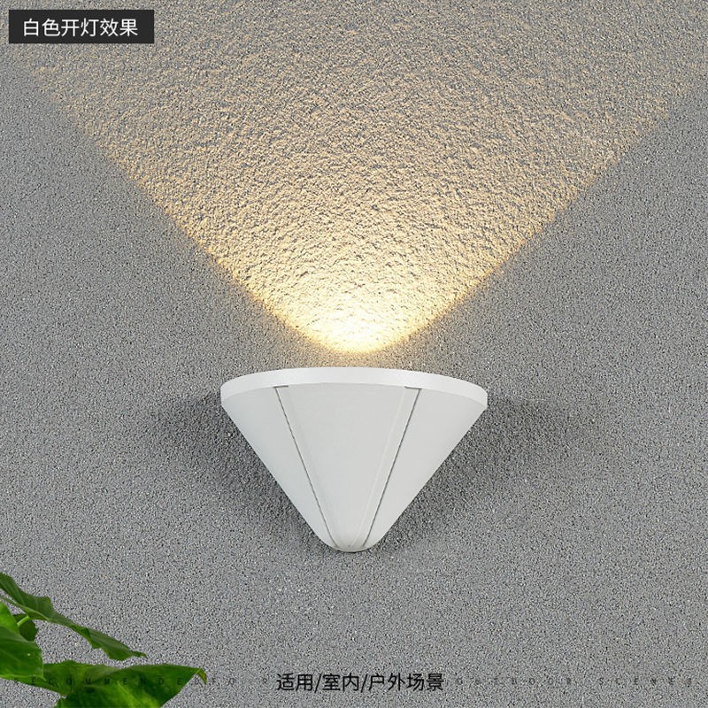 LED户外壁灯 防水防雨招牌射灯简约过道外墙灯入户别墅柱子灯跨境图3