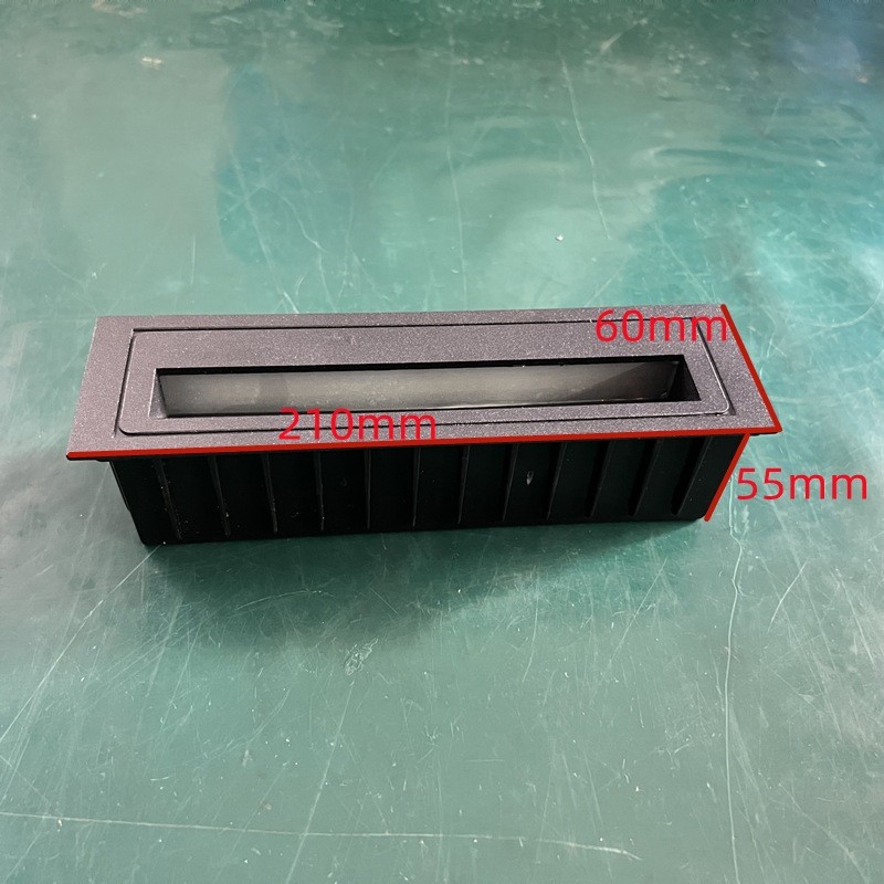 led地脚灯长方形嵌入式防水户外过道墙角灯楼梯踏步阶梯台阶灯图1