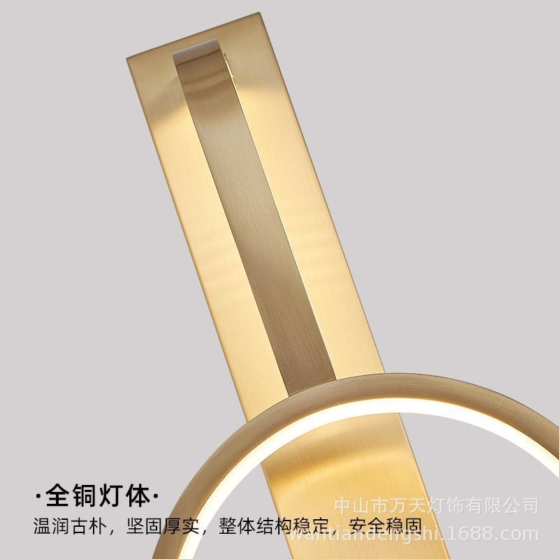 新中式壁灯客厅电视背景墙灯中国风过道走廊玄关卧室床头壁灯厂家图3