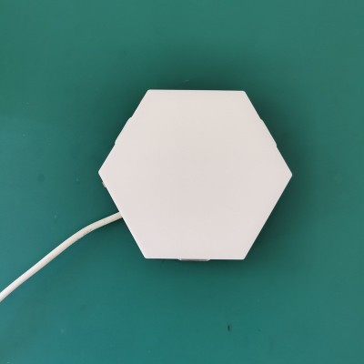 新款无极调光磁吸拼接氛围灯蜂巢灯量子灯六边型创意壁灯可调亮度