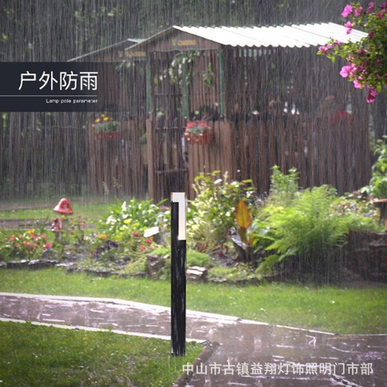 现货供应简约led亚克力草坪灯户外防水庭院灯别墅花园草地景观灯图3