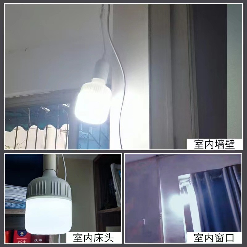 小夜灯宿舍床上用带线灯泡led节能灯带插头开关床头卧室照明电灯图3