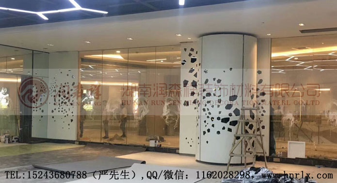 长沙冲孔铝单板,长沙铝方通,长沙铝扣板,长沙铝圆管,勾搭龙骨,A字龙骨,冲孔龙骨图3