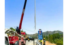 济南历城区港九路照明工程主体完工:4.4公里灯火点亮乡村“夜归路”